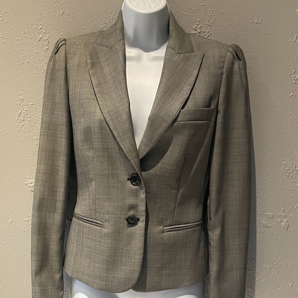 Les Copains Classic Gray Blazer